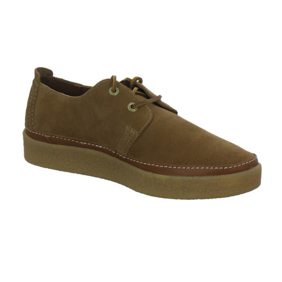 Clarks Clarkwood Low Schnürhalbschuhe Mittelbraun - 360° Ansicht