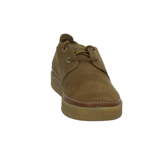 Clarks Clarkwood Low Schnürhalbschuhe Mittelbraun - 360° Ansicht