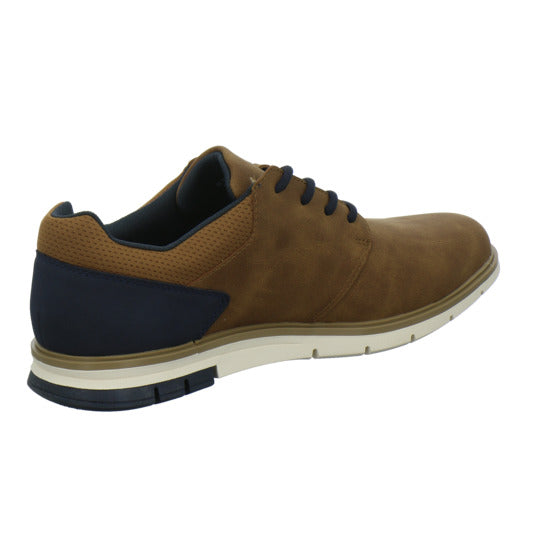 Bugatti Classic Sandman Schnürhalbschuhe Mittelbraun - 360° Ansicht