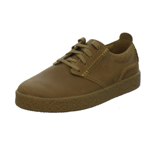 Clarks Streethilllace Schnürhalbschuhe Mittelbraun - 360° Ansicht