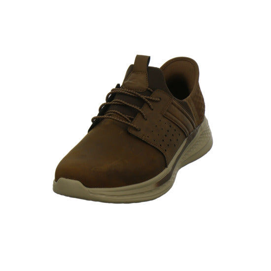 Skechers Slip Ins Schnürhalbschuhe Mittelbraun