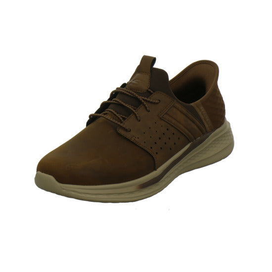 Skechers Slip Ins Schnürhalbschuhe Mittelbraun