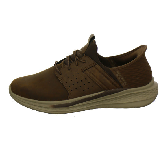 Skechers Slip Ins Schnürhalbschuhe Mittelbraun