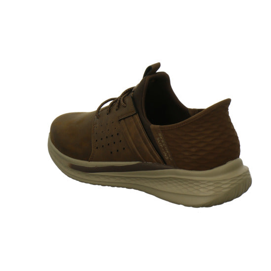 Skechers Slip Ins Schnürhalbschuhe Mittelbraun