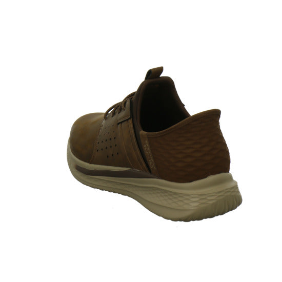 Skechers Slip Ins Schnürhalbschuhe Mittelbraun