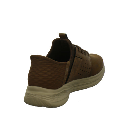 Skechers Slip Ins Schnürhalbschuhe Mittelbraun