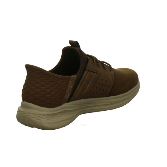 Skechers Slip Ins Schnürhalbschuhe Mittelbraun