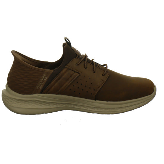 Skechers Slip Ins Schnürhalbschuhe Mittelbraun