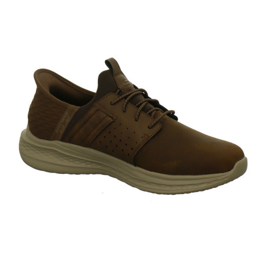 Skechers Slip Ins Schnürhalbschuhe Mittelbraun