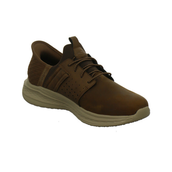 Skechers Slip Ins Schnürhalbschuhe Mittelbraun