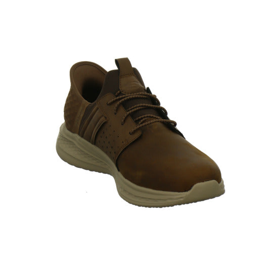 Skechers Slip Ins Schnürhalbschuhe Mittelbraun