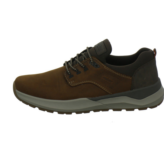 Rieker Schnürhalbschuhe Mittelbraun