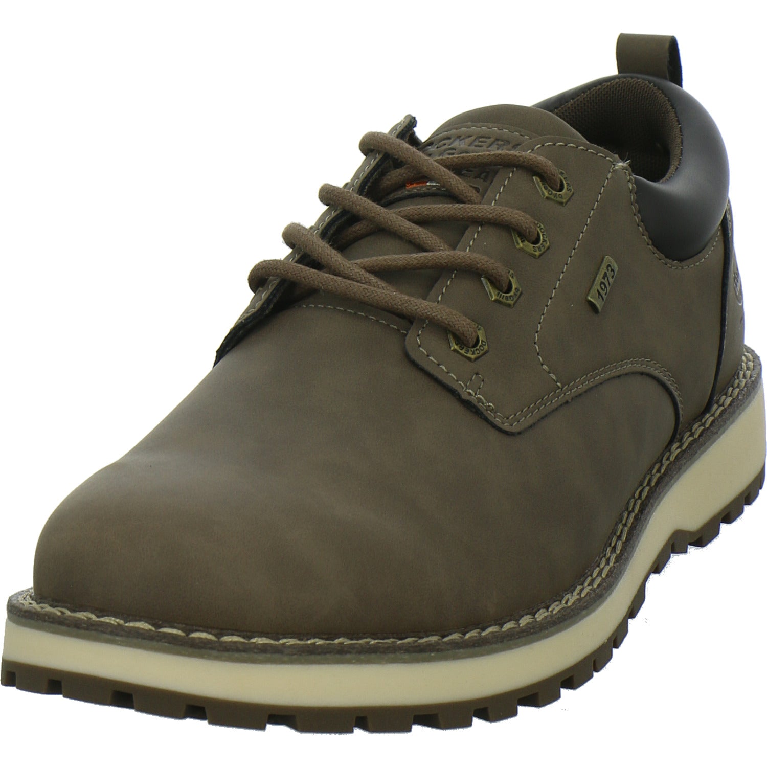 Dockers Schnürhalbschuhe Mittelbraun