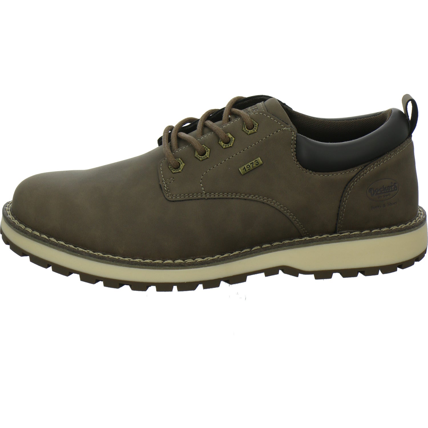 Dockers Schnürhalbschuhe Mittelbraun