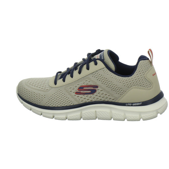 Skechers TRACK Schnürhalbschuhe taupe - 360° Ansicht