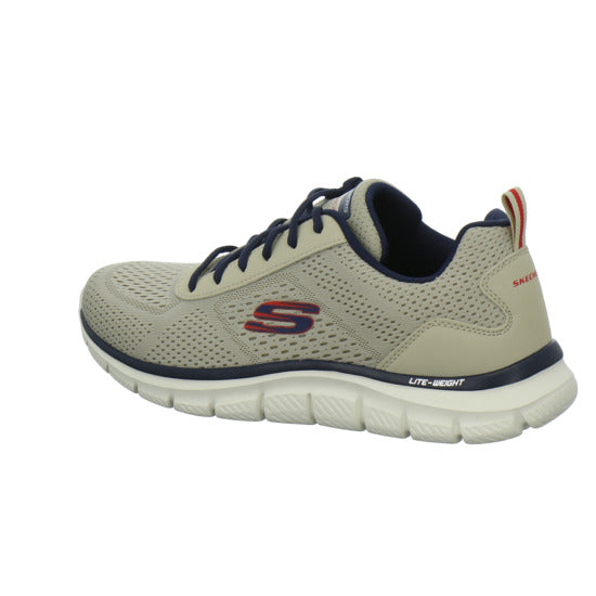 Skechers TRACK Schnürhalbschuhe taupe - 360° Ansicht