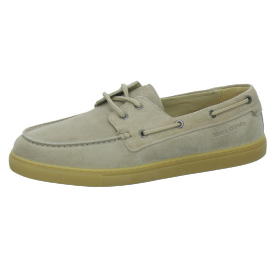 Marc O` Polo Sneaker Herren Karo taupe