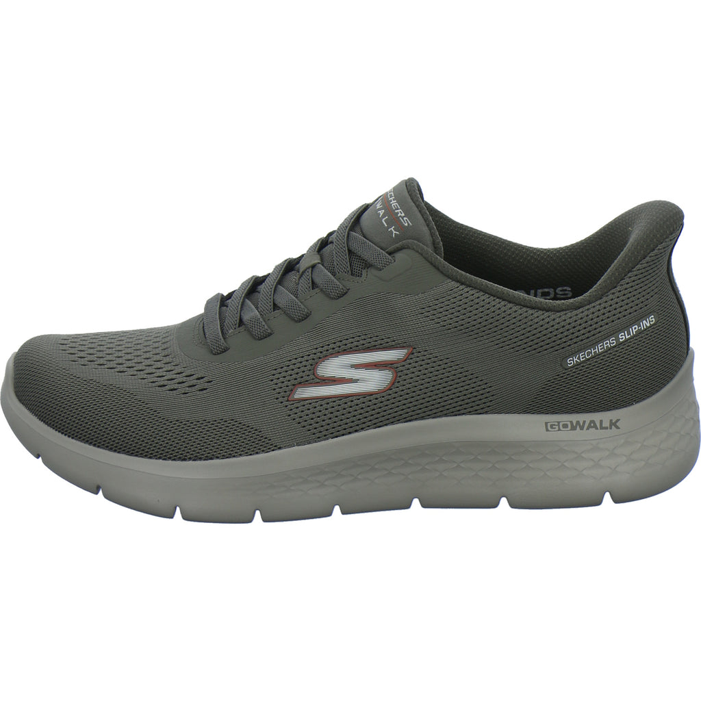Skechers Sneaker Herren Go Walk Slip-Ins taupe