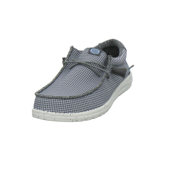 Hey Dude Wally Sport Mesh Schnürhalbschuhe Anthrazit - 360° Ansicht