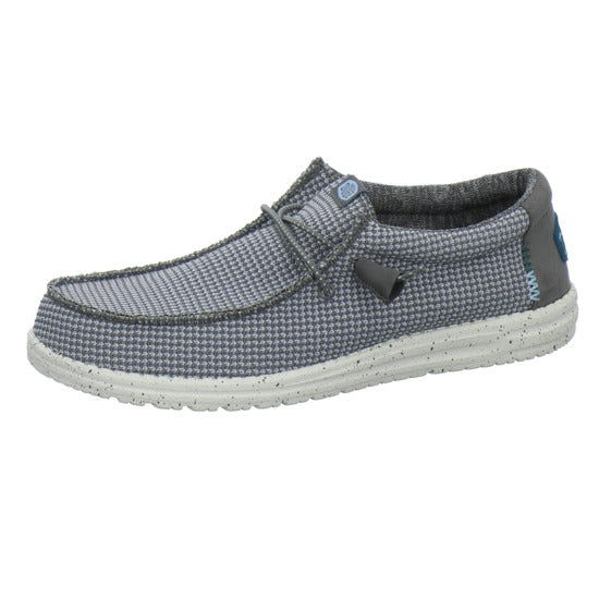Hey Dude Wally Sport Mesh Schnürhalbschuhe Anthrazit - 360° Ansicht