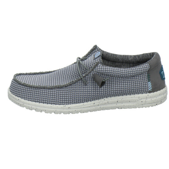 Hey Dude Wally Sport Mesh Schnürhalbschuhe Anthrazit - 360° Ansicht