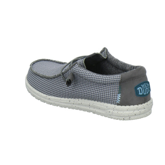 Hey Dude Wally Sport Mesh Schnürhalbschuhe Anthrazit - 360° Ansicht