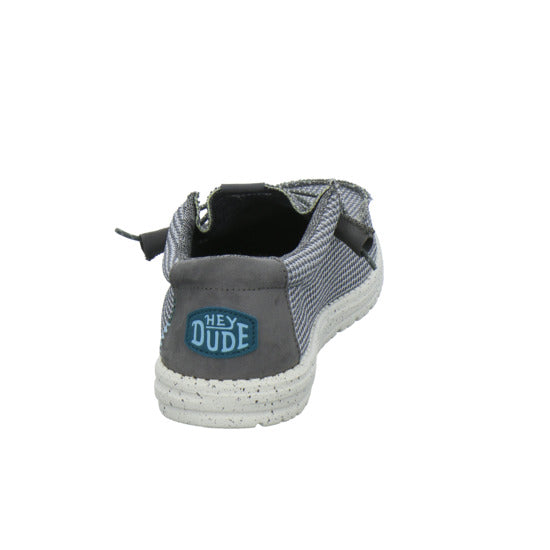 Hey Dude Wally Sport Mesh Schnürhalbschuhe Anthrazit - 360° Ansicht