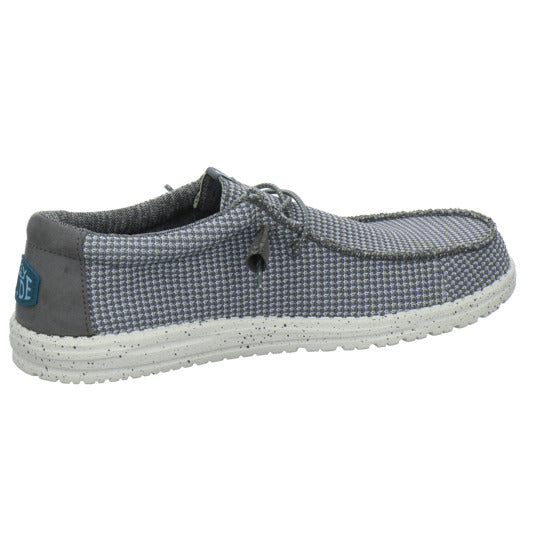 Hey Dude Wally Sport Mesh Schnürhalbschuhe Anthrazit - 360° Ansicht