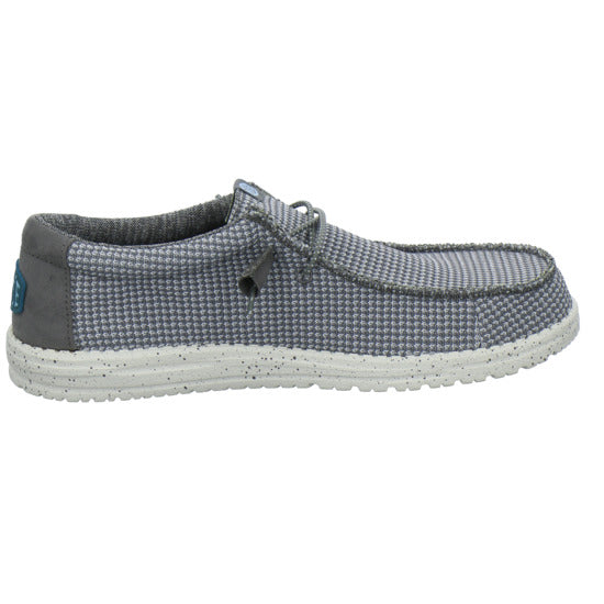 Hey Dude Wally Sport Mesh Schnürhalbschuhe Anthrazit - 360° Ansicht