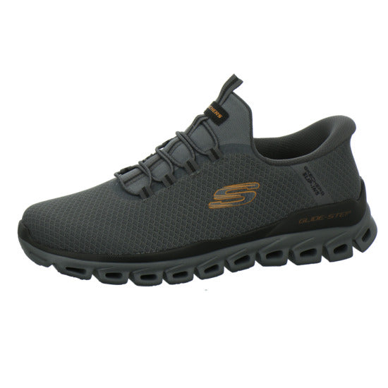 Skechers Slip Ins Schnürhalbschuhe Anthrazit - 360° Ansicht
