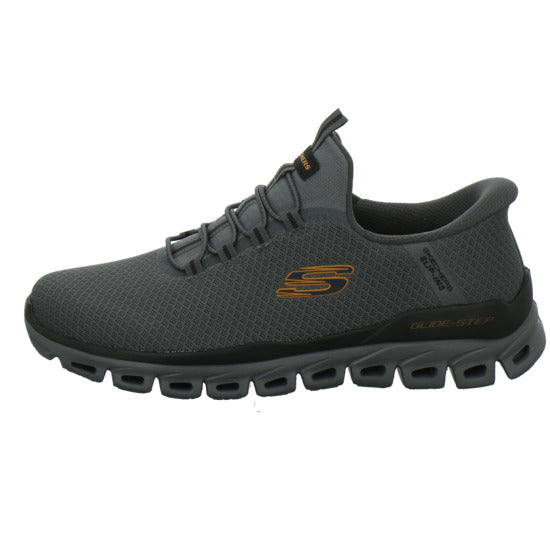 Skechers Slip Ins Schnürhalbschuhe Anthrazit - 360° Ansicht