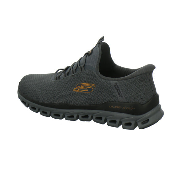 Skechers Slip Ins Schnürhalbschuhe Anthrazit - 360° Ansicht