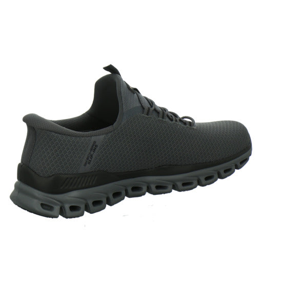 Skechers Slip Ins Schnürhalbschuhe Anthrazit - 360° Ansicht