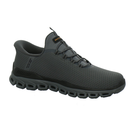 Skechers Slip Ins Schnürhalbschuhe Anthrazit - 360° Ansicht
