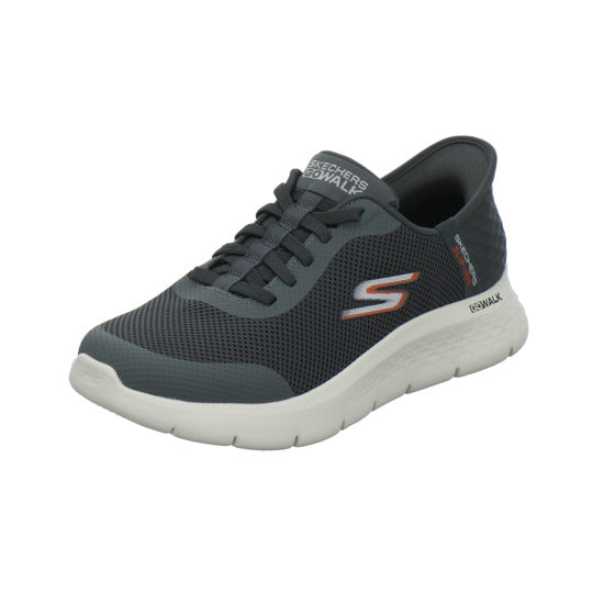 Skechers Sneaker Herren Go Walk Slip Ins Anthrazit
