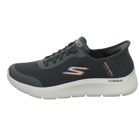 Skechers Sneaker Herren Go Walk Slip Ins Anthrazit
