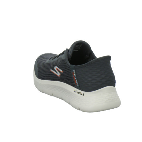 Skechers Sneaker Herren Go Walk Slip Ins Anthrazit