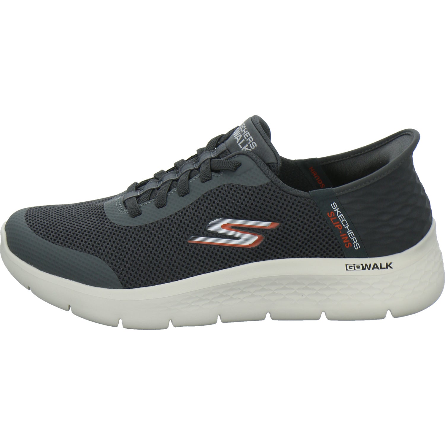 Skechers Sneaker Herren Go Walk Slip Ins Anthrazit
