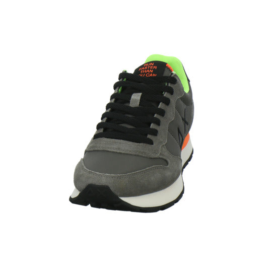 SUN68 Sneaker Herren Tom Fluo Anthrazit