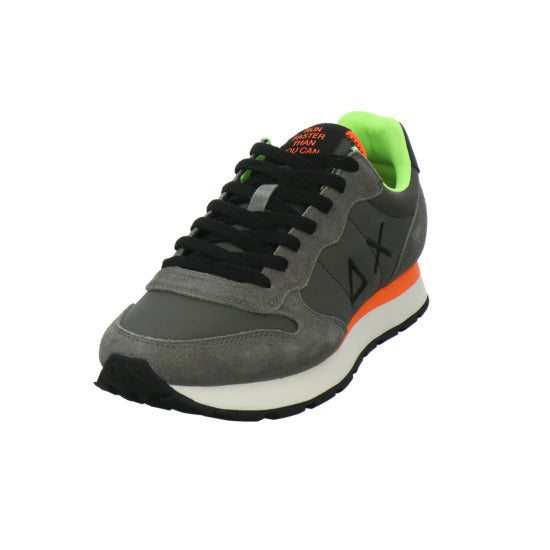 SUN68 Sneaker Herren Tom Fluo Anthrazit