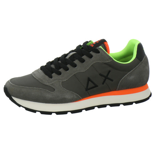 SUN68 Sneaker Herren Tom Fluo Anthrazit