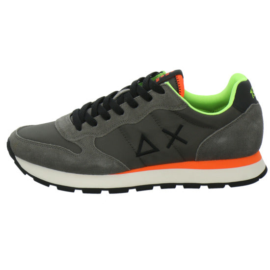 SUN68 Sneaker Herren Tom Fluo Anthrazit