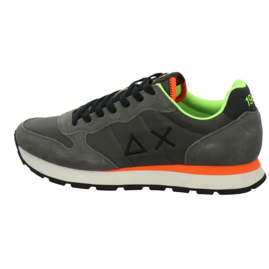 SUN68 Sneaker Herren Tom Fluo Anthrazit