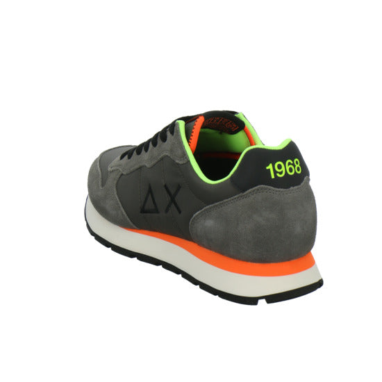 SUN68 Sneaker Herren Tom Fluo Anthrazit