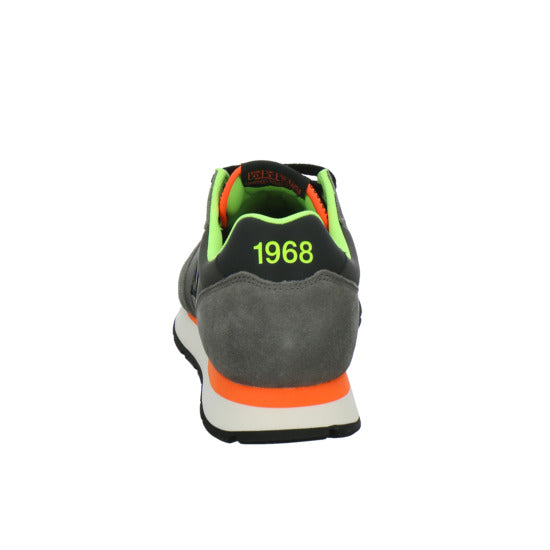 SUN68 Sneaker Herren Tom Fluo Anthrazit