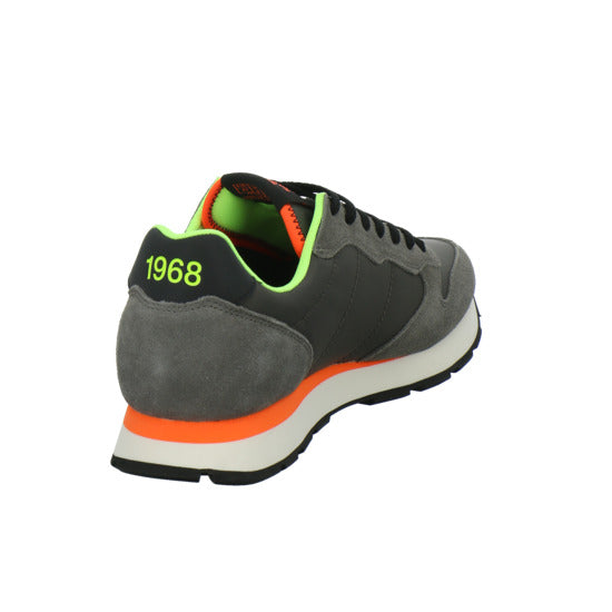 SUN68 Sneaker Herren Tom Fluo Anthrazit