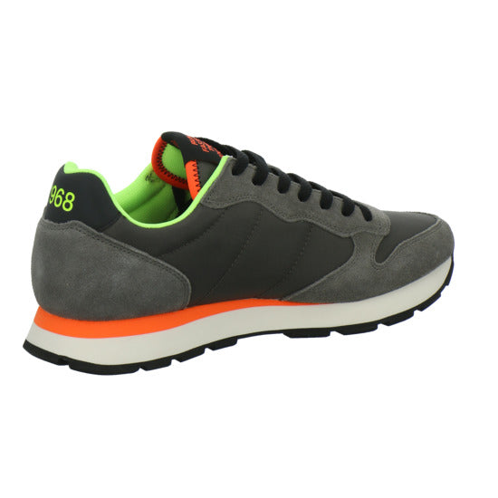 SUN68 Sneaker Herren Tom Fluo Anthrazit