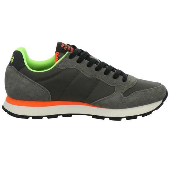 SUN68 Sneaker Herren Tom Fluo Anthrazit