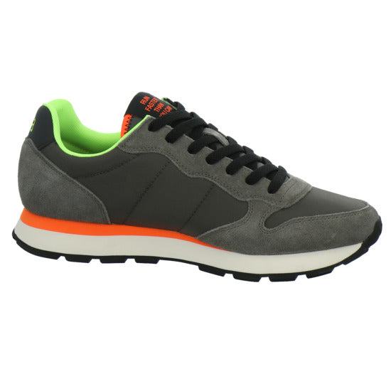 SUN68 Sneaker Herren Tom Fluo Anthrazit