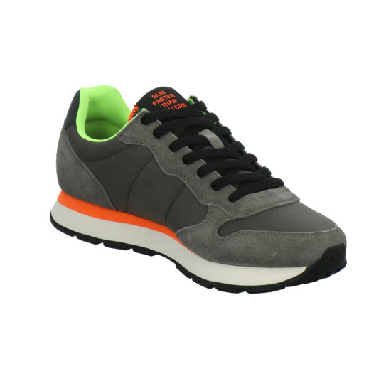 SUN68 Sneaker Herren Tom Fluo Anthrazit